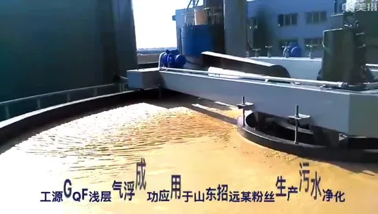 Shallow Dissolved Air Flotation High Quality for Food Factory Sewage Treatment