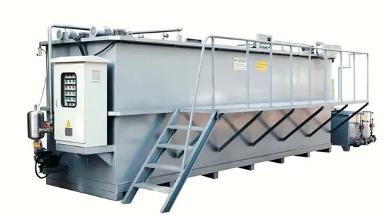 Dyeing Water Treatment Machine Dissolved Air Flotation for Sewage Treatment Plant